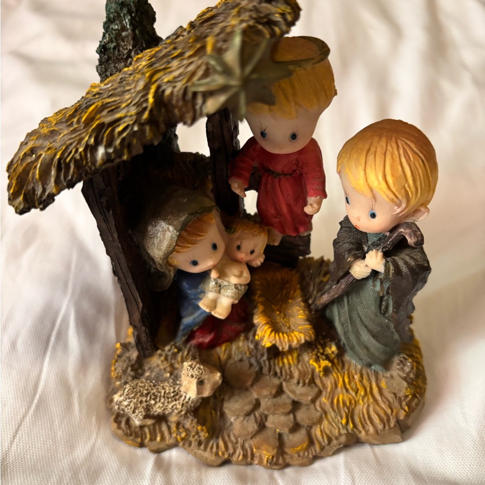 Charming Nativity Scene Figurine